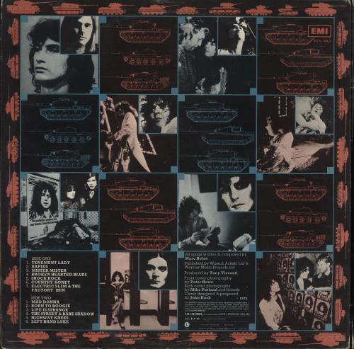 T-Rex / Tyrannosaurus Rex Tanx - EX vinyl LP album (LP record) UK REXLPTA747064