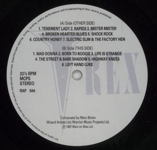 T-Rex / Tyrannosaurus Rex Tanx - Shrink vinyl LP album (LP record) UK REXLPTA867587