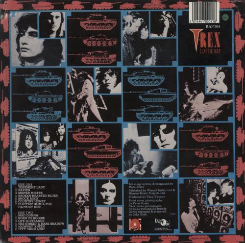 T-Rex / Tyrannosaurus Rex Tanx - Shrink vinyl LP album (LP record) UK REXLPTA867587