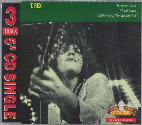 T-Rex / Tyrannosaurus Rex Telegram Sam CD single (CD5 / 5") UK REXC5TE805076