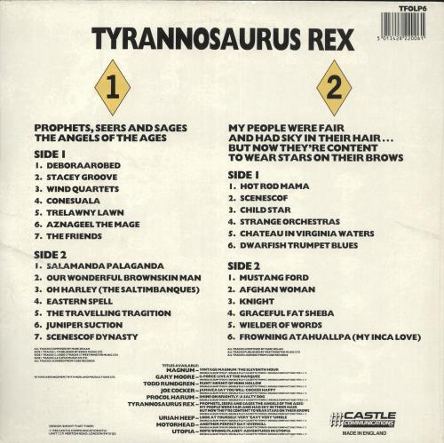 T-Rex / Tyrannosaurus Rex That's Original - Sealed 2-LP vinyl record set (Double LP Album) UK REX2LTH731845