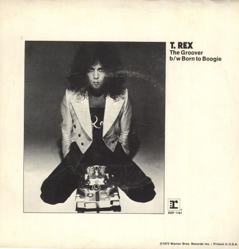 T-Rex / Tyrannosaurus Rex The Groover - White Label + Picture Sleeve 7" vinyl single (7 inch record / 45) US REX07TH731301