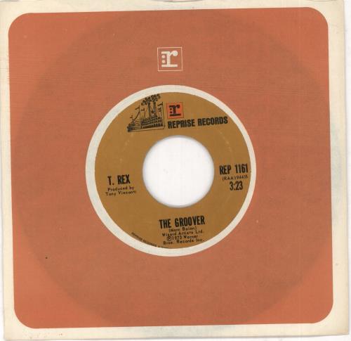 T-Rex / Tyrannosaurus Rex The Groover 7" vinyl single (7 inch record / 45) US REX07TH430317
