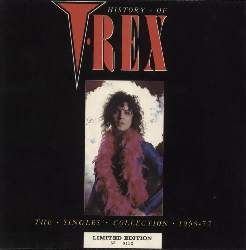 T-Rex / Tyrannosaurus Rex The Singles Collection - Picture Disc Box box set UK REXBXTH120437
