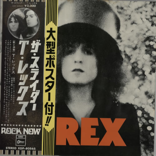 T-Rex / Tyrannosaurus Rex The Slider vinyl LP album (LP record) Japanese REXLPTH258255