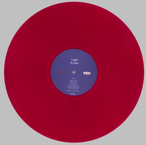 T-Rex / Tyrannosaurus Rex The Slider vinyl LP album (LP record) Italian REXLPTH301833