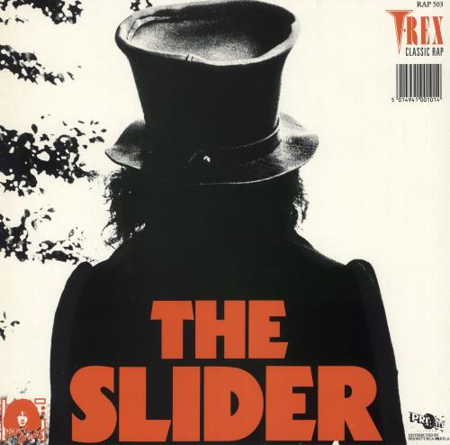 T-Rex / Tyrannosaurus Rex The Slider vinyl LP album (LP record) UK REXLPTH592340