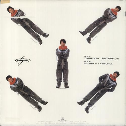 T-Square Overnight Sensation 12" vinyl single (12 inch record / Maxi-single) Japanese Z-112OV860028