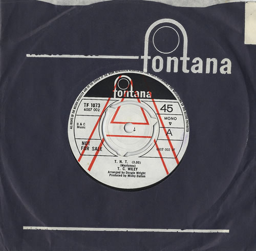 T. C. Wiley T.N.T. 7" vinyl single (7 inch record / 45) UK WL-07TN485132