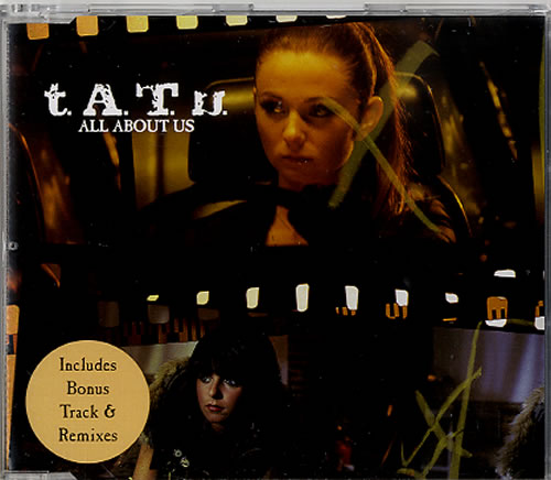 t.A.T.u. All About Us - CD2 CD single (CD5 / 5") UK TATC5AL616741