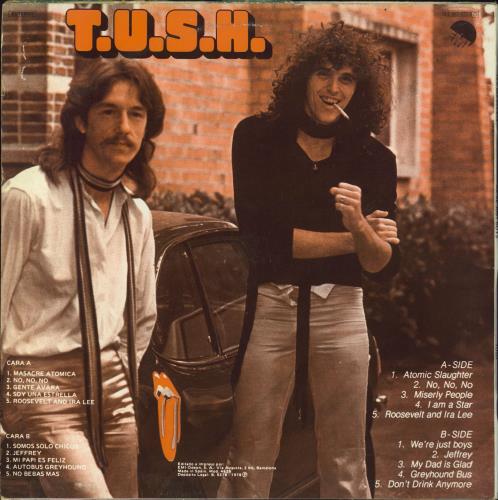 T.U.S.H. We're Just Boys (Somos Solo Chicos) vinyl LP album (LP record) Spanish 6AYLPWE825744