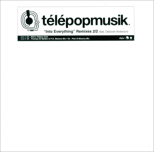 T�l�popmusik Into Everything Remixes 12" vinyl single (12 inch record / Maxi-single) UK TLP12IN496028