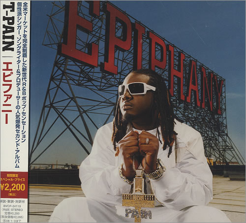 T-Pain Epiphany Japanese Promo CD album (CDLP) (493304)