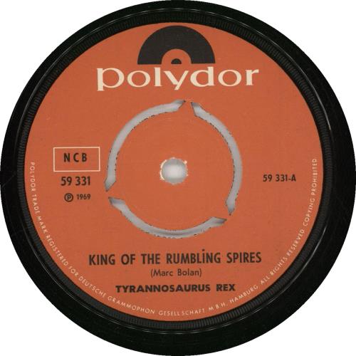 TRex / Tyrannosaurus Rex King Of The Rumbling Spires + Insert Swedish
