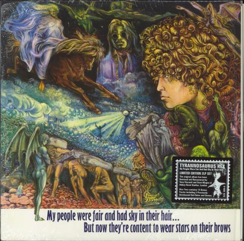 T-Rex / Tyrannosaurus Rex My People Were Fair - 180gm Vinyl + Shrink 2-LP vinyl record set (Double LP Album) UK REX2LMY708876