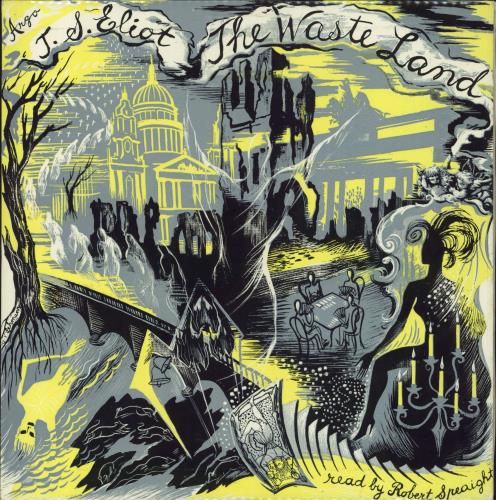 Eliot The Waste Land 1st UK vinyl LP album (LP record) (820578)
