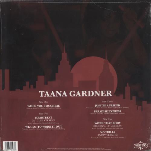 Taana Gardner Taana Gardner 2-LP vinyl record set (Double LP Album) UK 4BE2LTA856890
