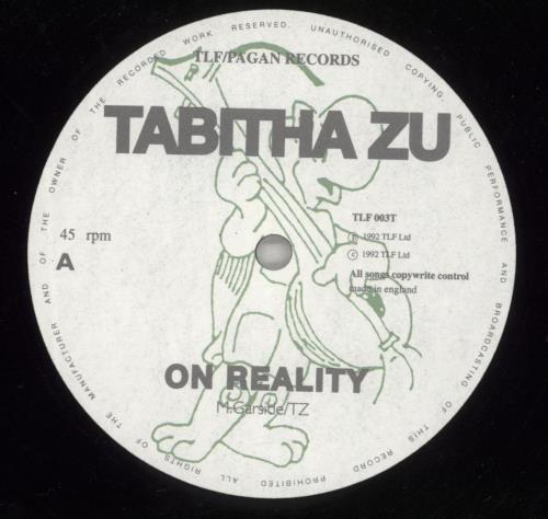 Tabitha Zu On Reality 12" vinyl single (12 inch record / Maxi-single) UK UFB12ON564054