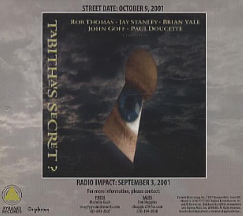 Tabitha's Secret Don't Play With Matchess CD album (CDLP) US TS8CDDO328873