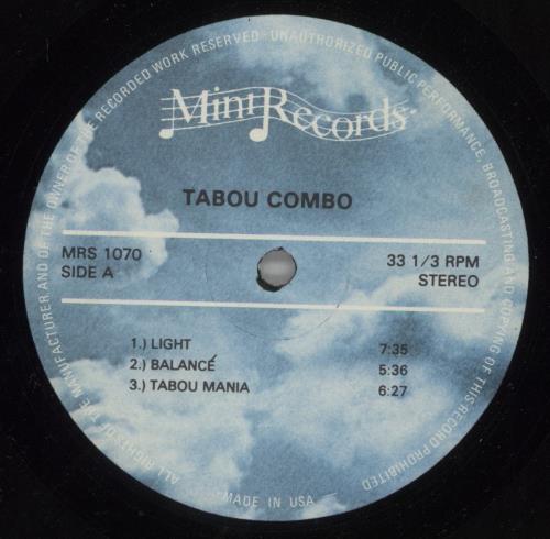 Tabou Combo Tabou Combo Superstars vinyl LP album (LP record) US UCPLPTA880065