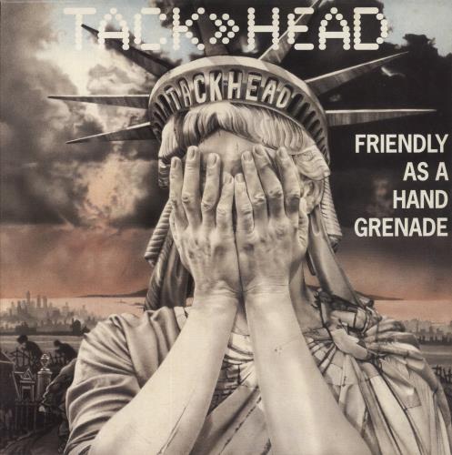Tackhead Friendly As A Hand Grenade vinyl LP album (LP record) UK TK3LPFR705497