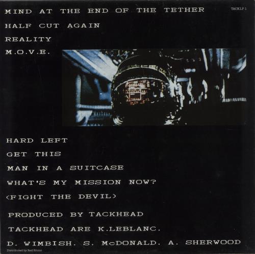 Tackhead Tackhead Tape Time vinyl LP album (LP record) UK TK3LPTA593722