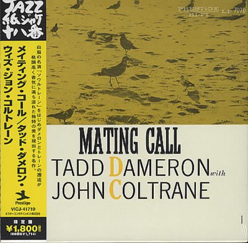 Tadd Dameron Mating Call CD album (CDLP) Japanese T^DCDMA372702