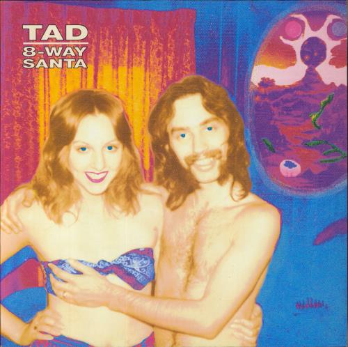 Tad 8-Way Santa - Yellow Vinyl + Original Sleeve vinyl LP album (LP record) German TADLPWA416776