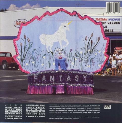 Tad 8-Way Santa - Yellow Vinyl + Original Sleeve vinyl LP album (LP record) German TADLPWA416776