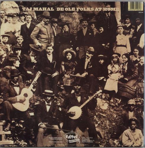 Taj Mahal Giant Step/De Ole Folks At Home 2-LP vinyl record set (Double LP Album) UK TAJ2LGI757131