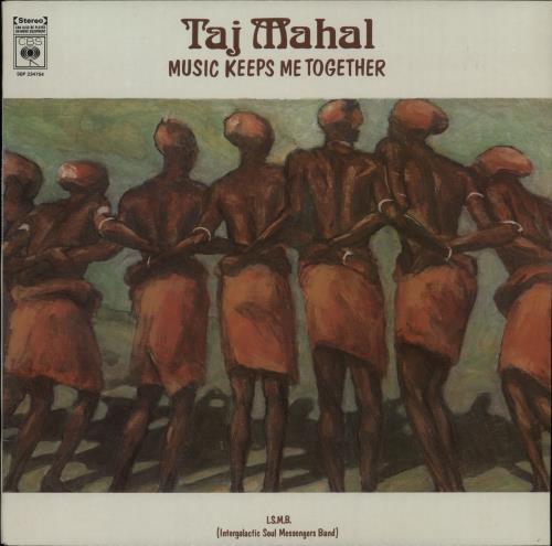 Taj Mahal Music Keeps Me Together vinyl LP album (LP record) UK TAJLPMU654670