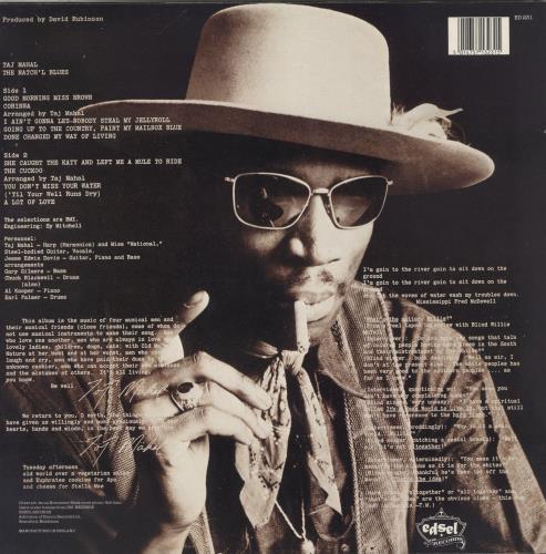 Taj Mahal The Natch'l Blues vinyl LP album (LP record) UK TAJLPTH696153