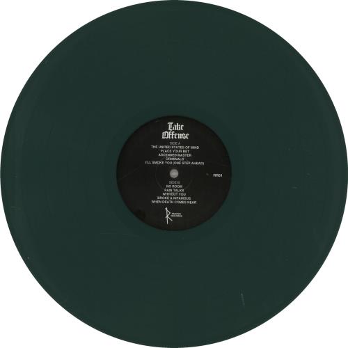 Take Offense United States Of Mind vinyl LP album (LP record) US XDKLPUN652761