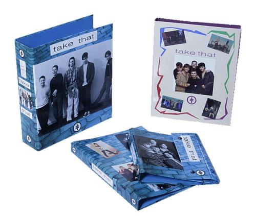 Take That Collection Of Fan Club Folders memorabilia UK TAKMMCO512974
