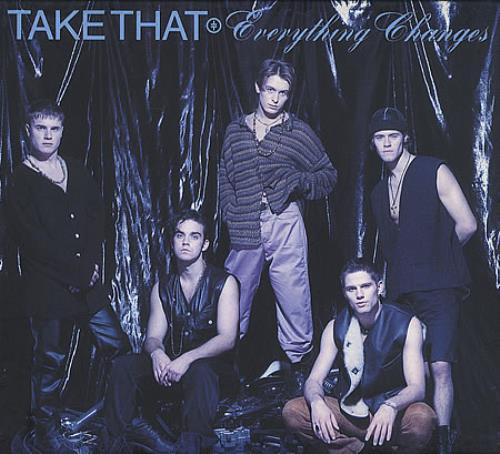 Take That Everything Changes + 3" Bonus Disc 2 CD album set (Double CD) Japanese TAK2CEV401880