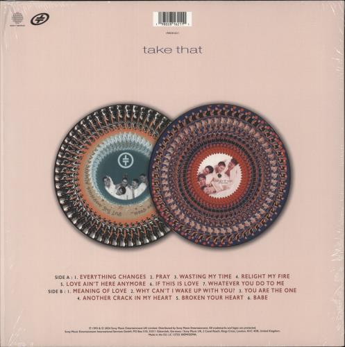 Take That Everything Changes - Zoetrope Animated Picture Disc - National Album Day 2024 picture disc LP (vinyl picture disc album) UK TAKPDEV877950