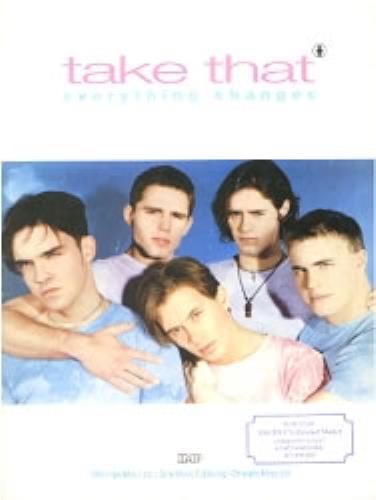 Take That Everything Changes sheet music UK TAKSMEV184478