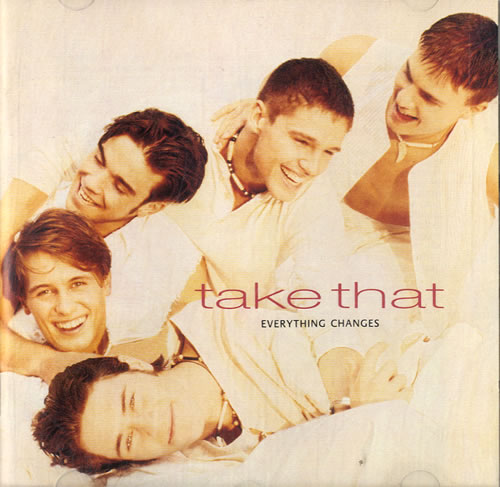 Take That Everything Changes CD album (CDLP) UK TAKCDEV23129