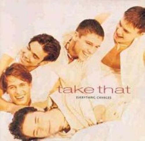 Take That Everything Changes CD album (CDLP) UK TAKCDEV283971