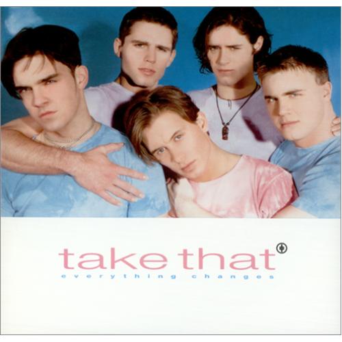 Take That Everything Changes 7" vinyl single (7 inch record / 45) UK TAK07EV39349