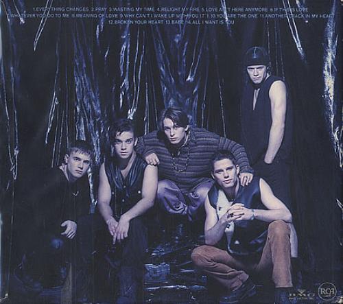 Take That Everything Changes CD album (CDLP) Japanese TAKCDEV412534