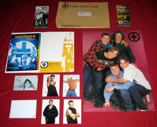 Take That Fan Club Pack 1 memorabilia UK TAKMMFA380089