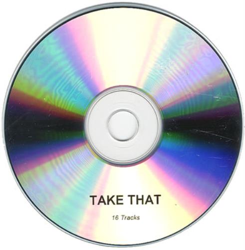 Take That Never Forget CD-R acetate UK TAKCRNE369635