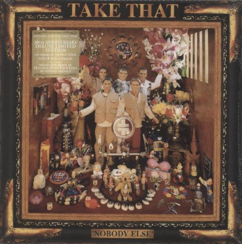 Take That Nobody Else: 30th Anniversary - Marbled Orange Vinyl - Sealed 2-LP vinyl record set (Double LP Album) UK TAK2LNO873714