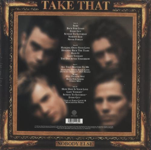 Take That Nobody Else: 30th Anniversary - Marbled Orange Vinyl - Sealed 2-LP vinyl record set (Double LP Album) UK TAK2LNO873714