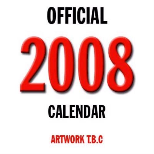 Take That Official Calendar 2008 calendar UK TAKCAOF395638