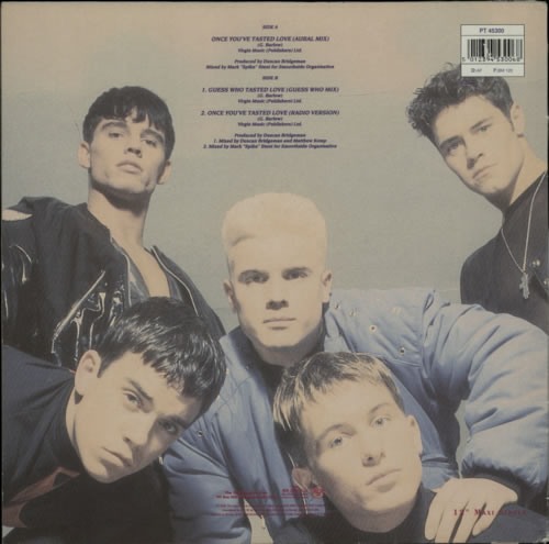 Take That Once You've Tasted Love 12" vinyl single (12 inch record / Maxi-single) German TAK12ON53618