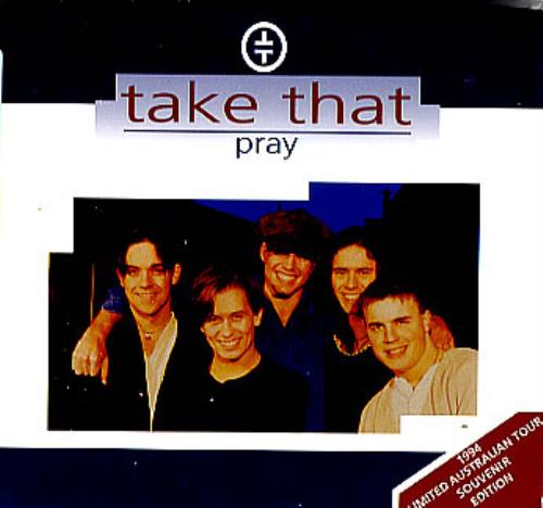 Take That Pray - Tour Souvenir Edition CD single (CD5 / 5") Australian TAKC5PR29211