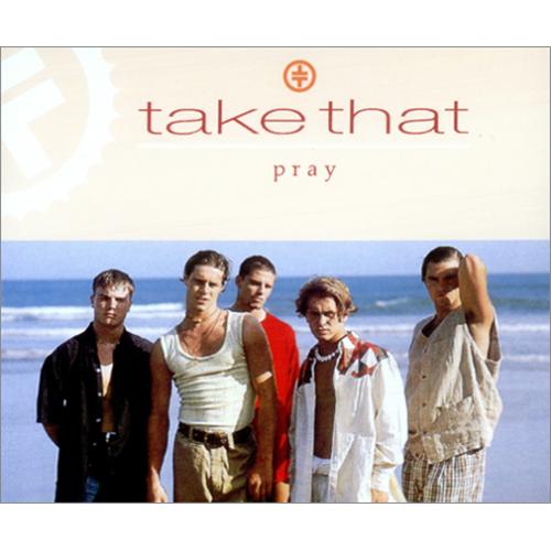 Take That Pray CD single (CD5 / 5") German TAKC5PR19420