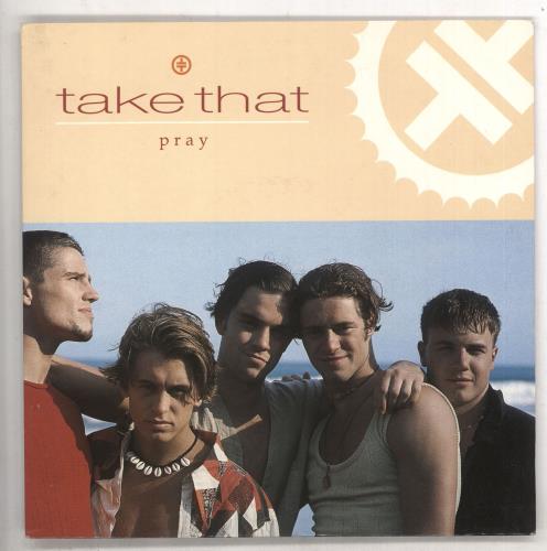Take That Pray 7" vinyl single (7 inch record / 45) UK TAK07PR89512